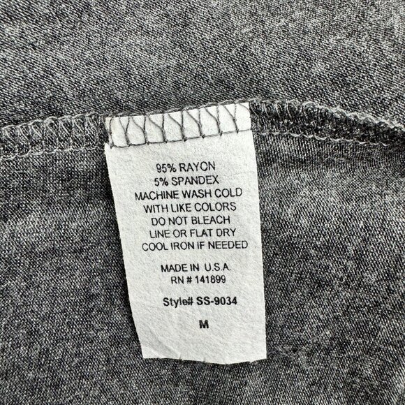 Free to Live Made in The USA Soft Comfy Fold-Over Maxi Skirt Women's Size M - Picture 7 of 7